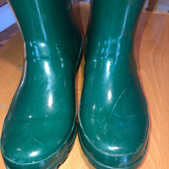 M &B Shoes M B Womens Size 7 Forest Green Rain Boots Poshmark
